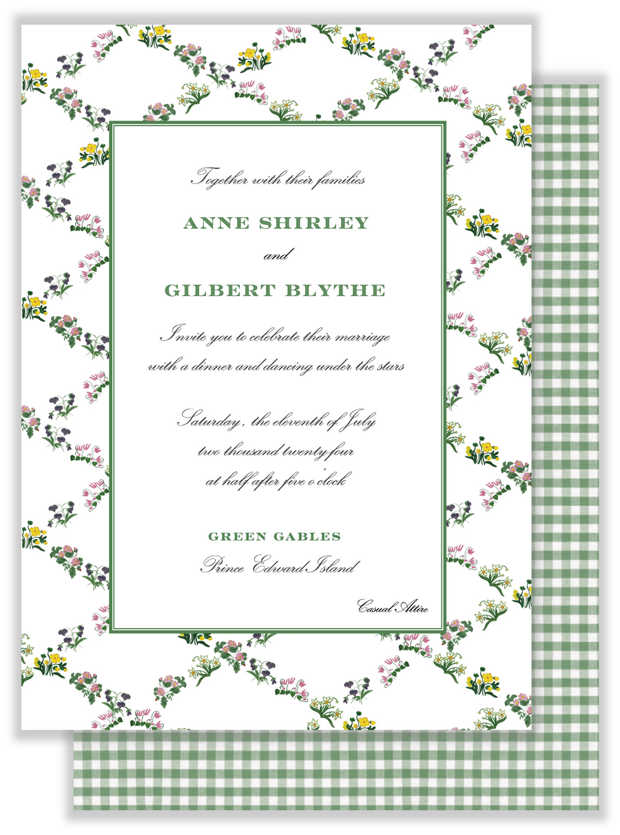 Copy of Garden Party | Wedding Invitation *Trellis*