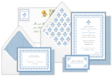 Something Blue | 8-Piece Wedding Invitation Suite